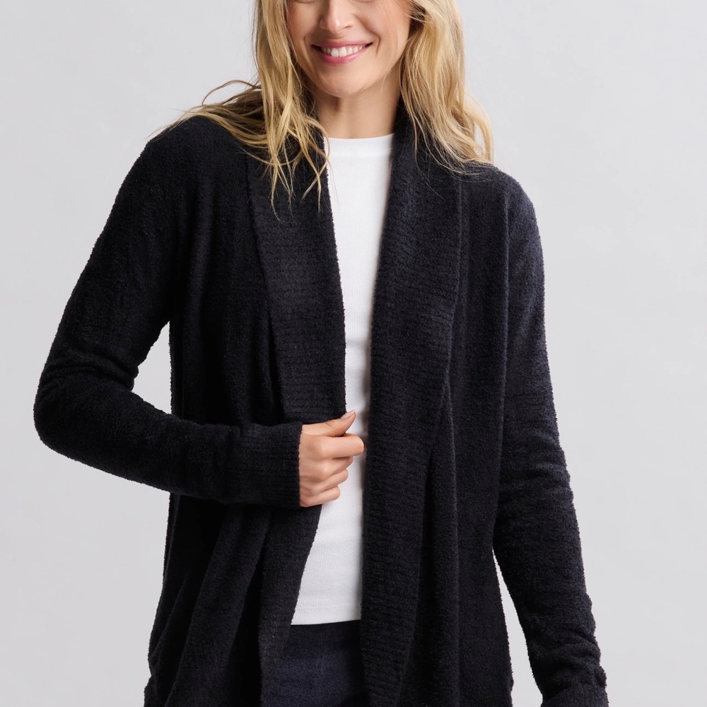 Barefoot Dreams Cozy Chic Circle Cardigan Sweater Sz L/XL New